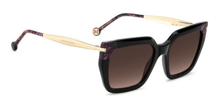 Carolina Herrera HER 0348/S women Black Rectangle Sunglasses