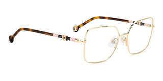 Carolina Herrera Her 0354 Women Rose Gold Geometric Eyeglasses