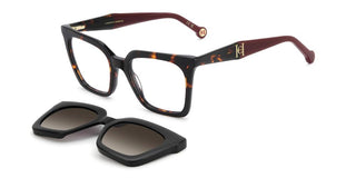 Carolina Herrera Her 0376/c Women Havana Squared Sunglasses