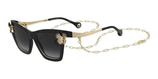 Carolina Herrera Her 0399/s Women Black Cat Eye Sunglasses