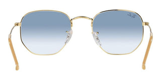 Ray-Ban HEXAGONAL RB 3548 unisex Gold Geometric Sunglasses