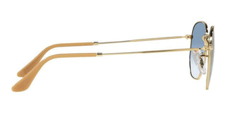 Ray-Ban HEXAGONAL RB 3548 unisex Gold Geometric Sunglasses