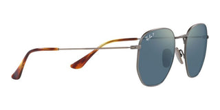 Ray-Ban HEXAGONAL RB 8148 unisex Ruthenium Geometric Sunglasses