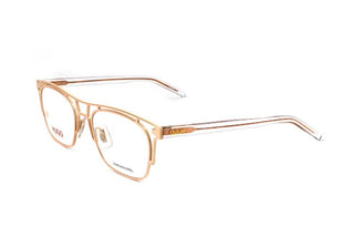 Hugo HG 1023 men Rose gold Geometric Eyeglasses