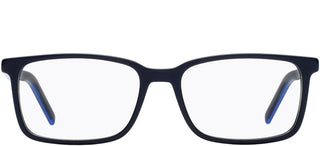 Hugo HG 1029 men Blue Geometric Eyeglasses