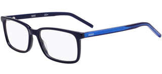 Hugo HG 1029 men Blue Geometric Eyeglasses