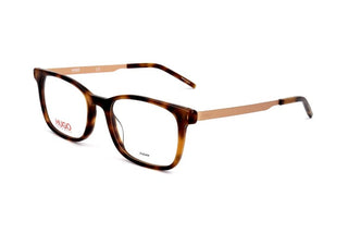 Hugo HG 1039 women Havana Geometric Eyeglasses