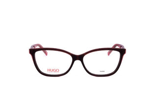 Hugo HG 1053 women Havana Geometric Eyeglasses