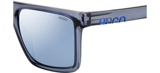 Hugo HG 1069/S men Blue Squared Sunglasses