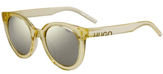 Hugo HG 1072/S women Yellow Round Sunglasses