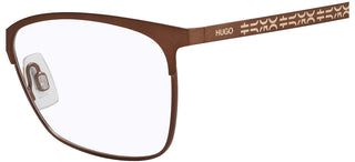 Hugo HG 1083 women Brown Geometric Eyeglasses