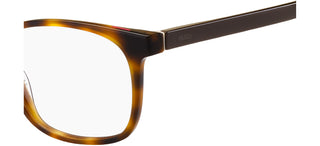 Hugo HG 1131 women Havana Geometric Eyeglasses