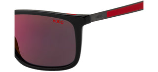 Hugo HG 1139/S men Black Squared Sunglasses