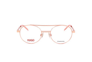 Hugo HG 1146 unisex Rose gold Round Eyeglasses