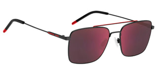 Hugo HG 1177/S men Black Squared Sunglasses