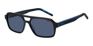 Hugo HG 1241/S men Blue Geometric Sunglasses