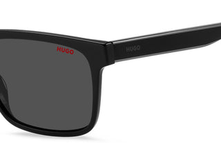 Hugo HG 1242/S men Black Squared Sunglasses