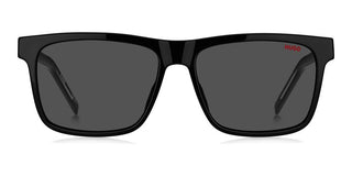 Hugo HG 1242/S men Black Squared Sunglasses
