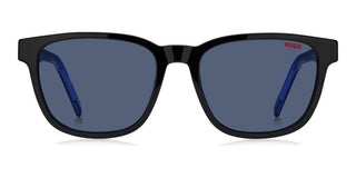 Hugo HG 1243/S men Black Squared Sunglasses