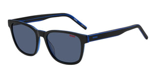 Hugo HG 1243/S men Black Squared Sunglasses