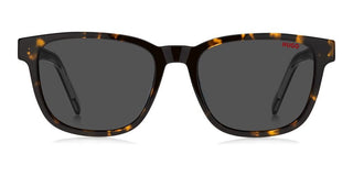 Hugo HG 1243/S men Havana Squared Sunglasses
