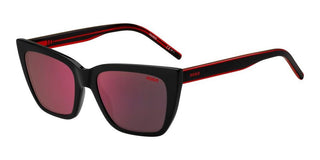 Hugo HG 1249/S women Black Butterfly Sunglasses