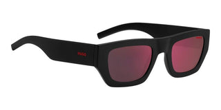Hugo HG 1252/S men Black Squared Sunglasses