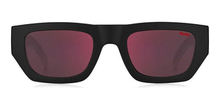 Hugo HG 1252/S men Black Squared Sunglasses