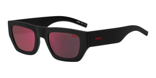 Hugo HG 1252/S men Black Squared Sunglasses