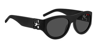 Hugo HG 1254/S men Black Geometric Sunglasses