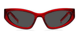 Hugo HG 1255/S men Red Cat Eye Sunglasses