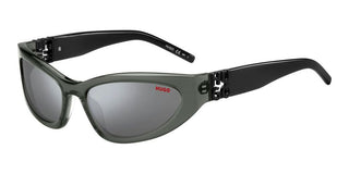 Hugo HG 1255/S men Grey Cat Eye Sunglasses