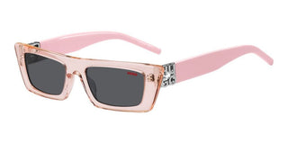 Hugo HG 1256/S women Pink Geometric Sunglasses