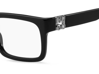 Hugo HG 1257 men Black Geometric Eyeglasses