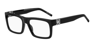 Hugo HG 1257 men Black Geometric Eyeglasses