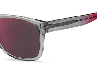 Hugo HG 1260/S men Grey Squared Sunglasses