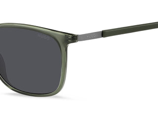 Hugo HG 1268/S men Green Squared Sunglasses