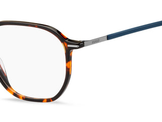 Hugo HG 1272 men Havana Geometric Eyeglasses