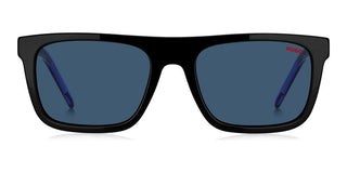 Hugo Hg 1297/s Unisex Black Squared Sunglasses