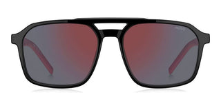 Hugo Hg 1335/s Men Black Rectangle Sunglasses