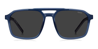 Hugo Hg 1335/s Men Blue Rectangle Sunglasses