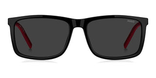 Hugo Hg 1337/s Men Black Rectangle Sunglasses