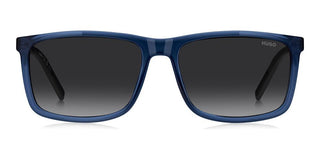 Hugo Hg 1337/s Men Blue Rectangle Sunglasses