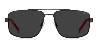 Hugo Hg 1338/s Men Black Rectangle Sunglasses