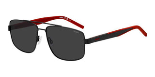 Hugo Hg 1338/s Men Black Rectangle Sunglasses