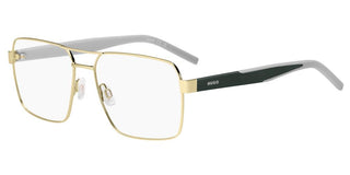 Hugo Hg 1341 Men Gold Rectangle Eyeglasses