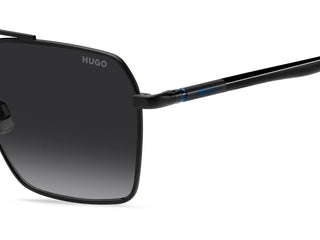 Hugo Hg 1348/s Men Black Squared Sunglasses