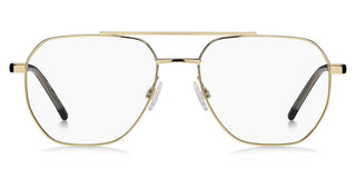 Hugo Hg 1354 Men Gold Geometric Eyeglasses