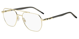 Hugo Hg 1354 Men Gold Geometric Eyeglasses