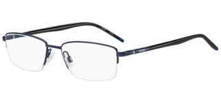 Hugo Hg 1355 Men Blue Rectangle Eyeglasses